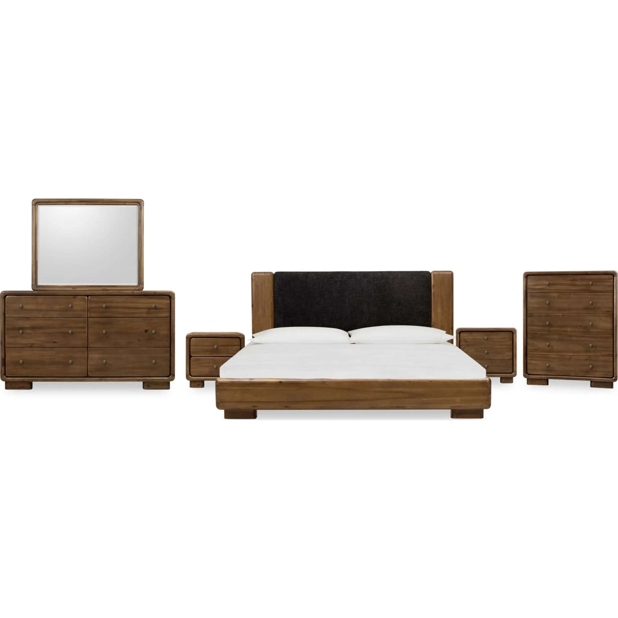 Boka Beveled Glass Wall or Dresser Mirror in Impala - Image 3