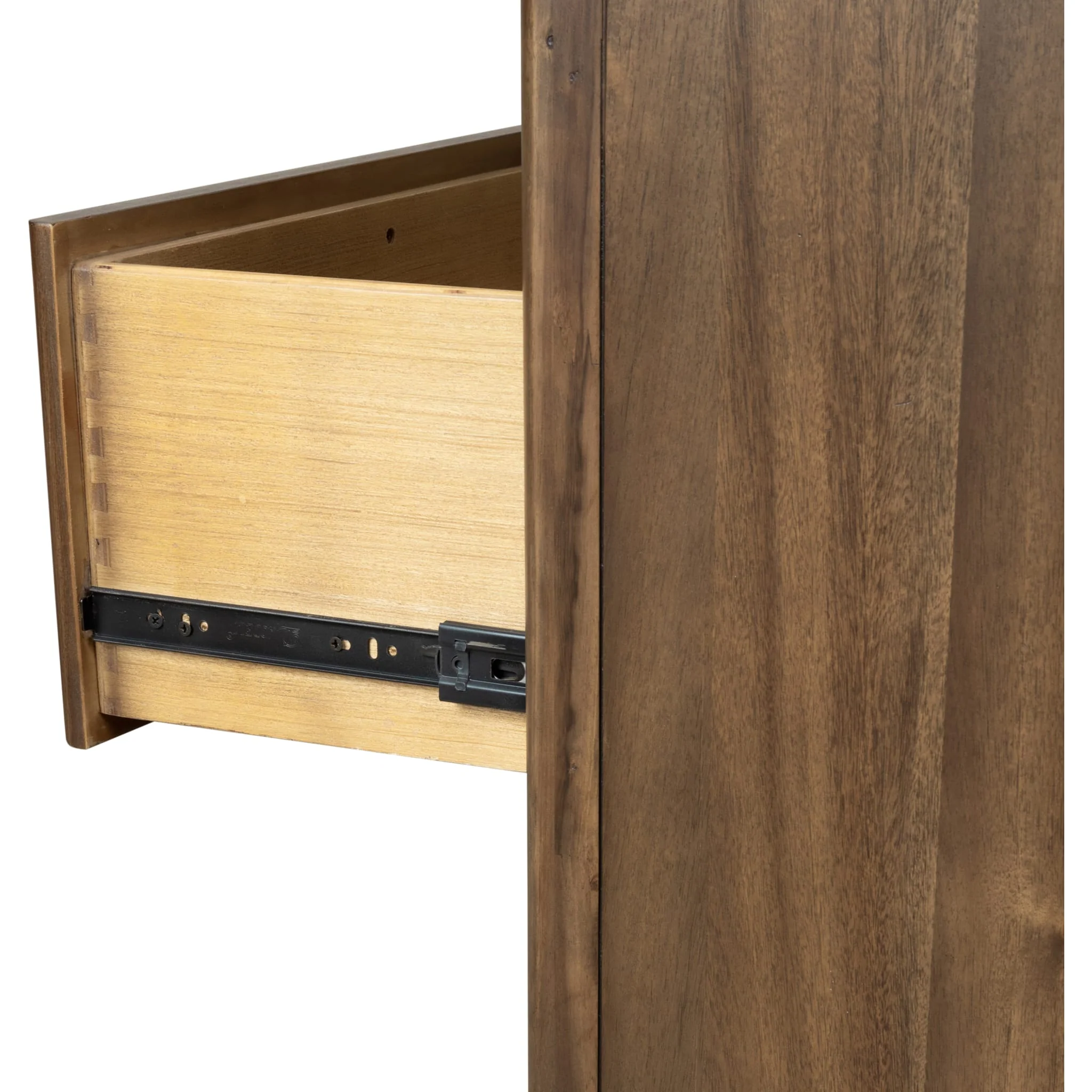 Boka Five Drawer Acacia Wood Chest in Impala - Image 8