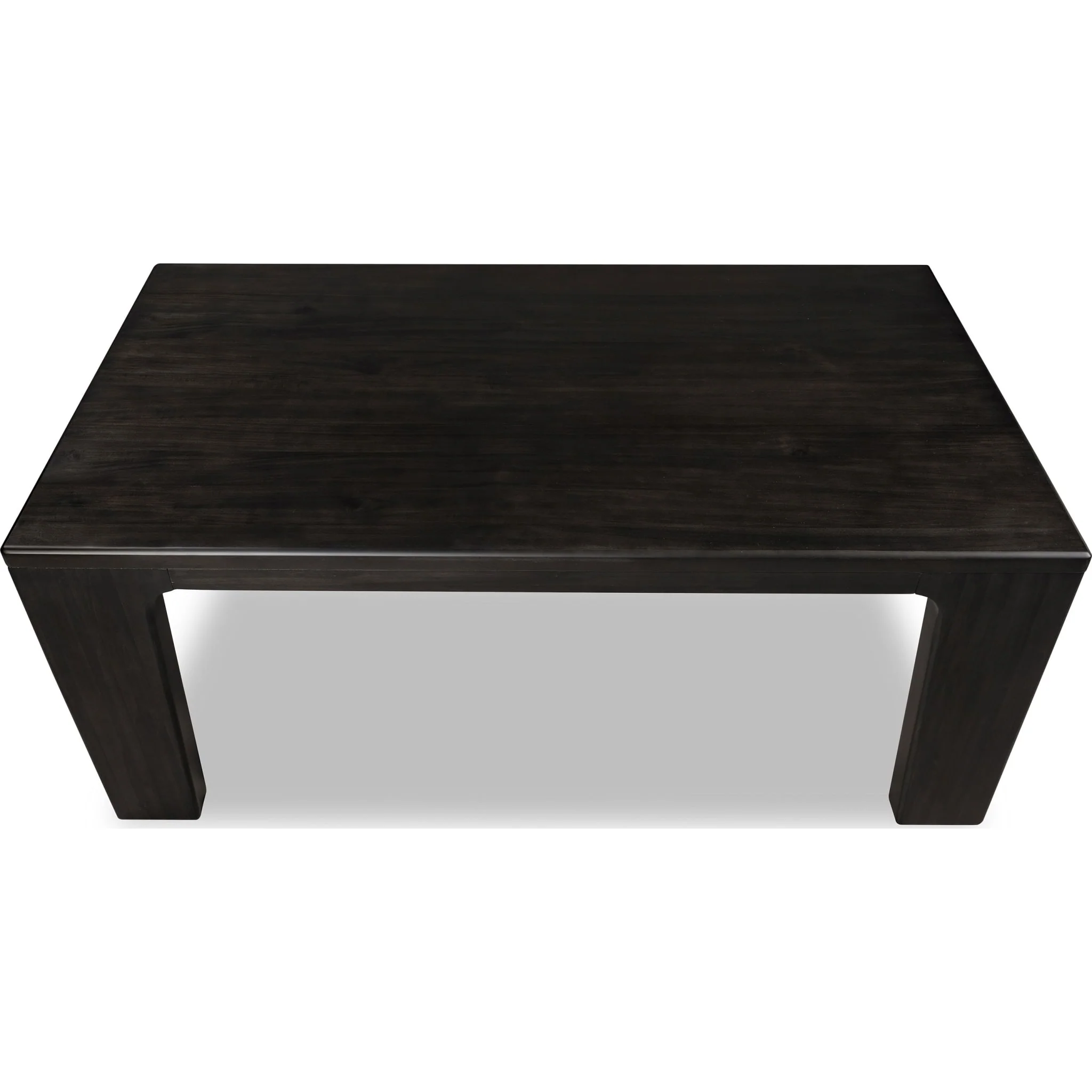Zamba Rectangular Acacia Wood Dining Table in Jaguar - Image 6