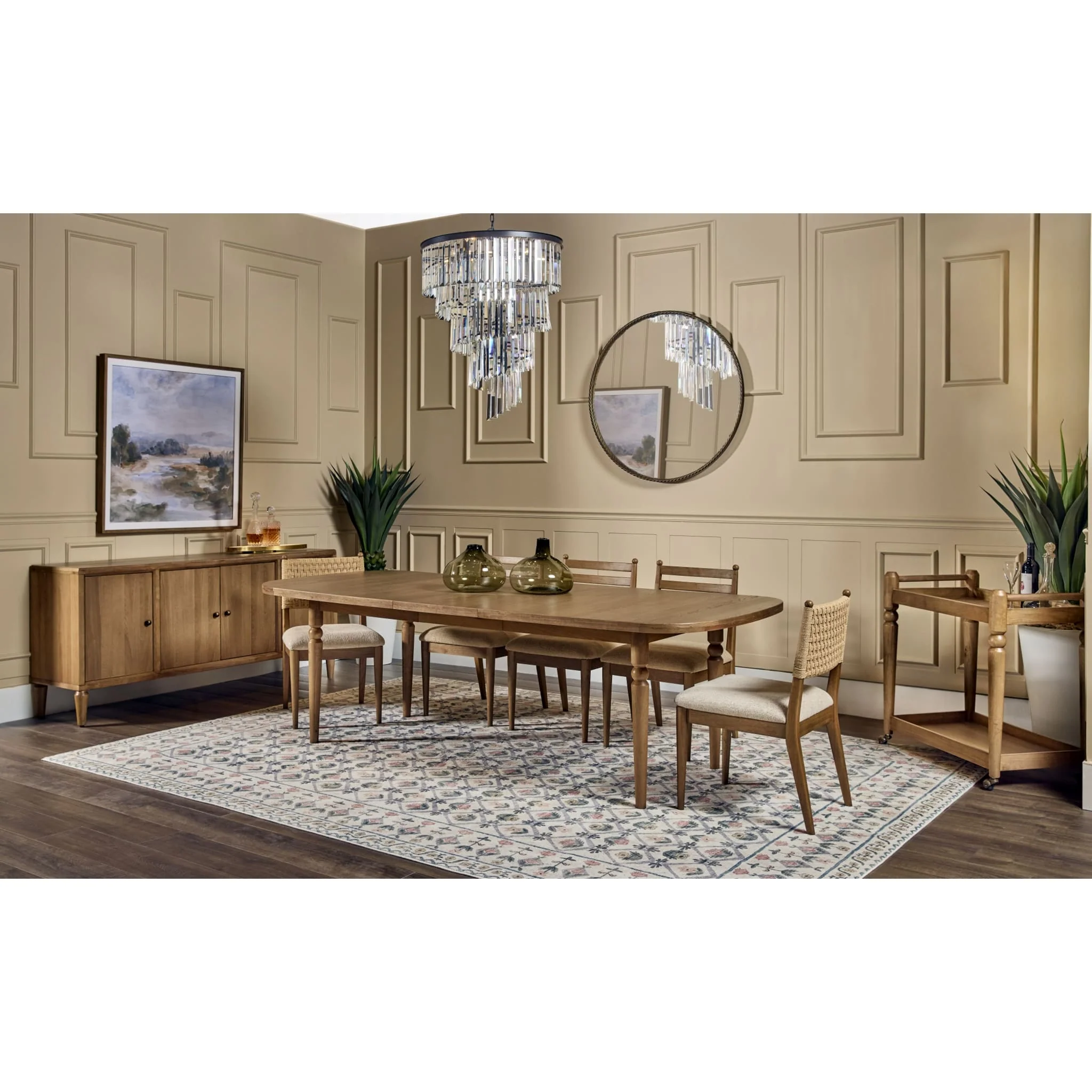 Langley Bar Cart - Cabin Glow - Image 9