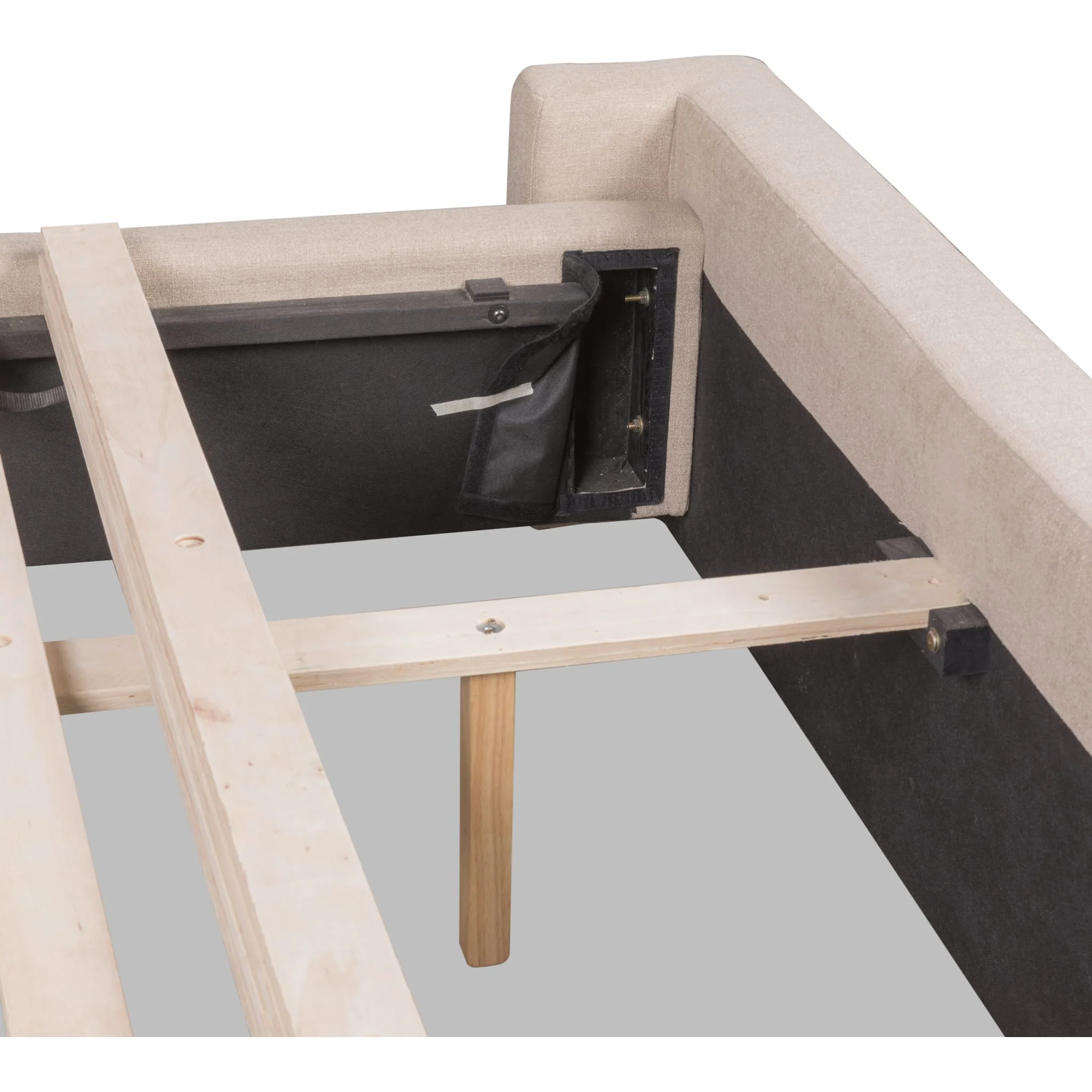 Arroyo Uph Bed - Cashew - Image 10