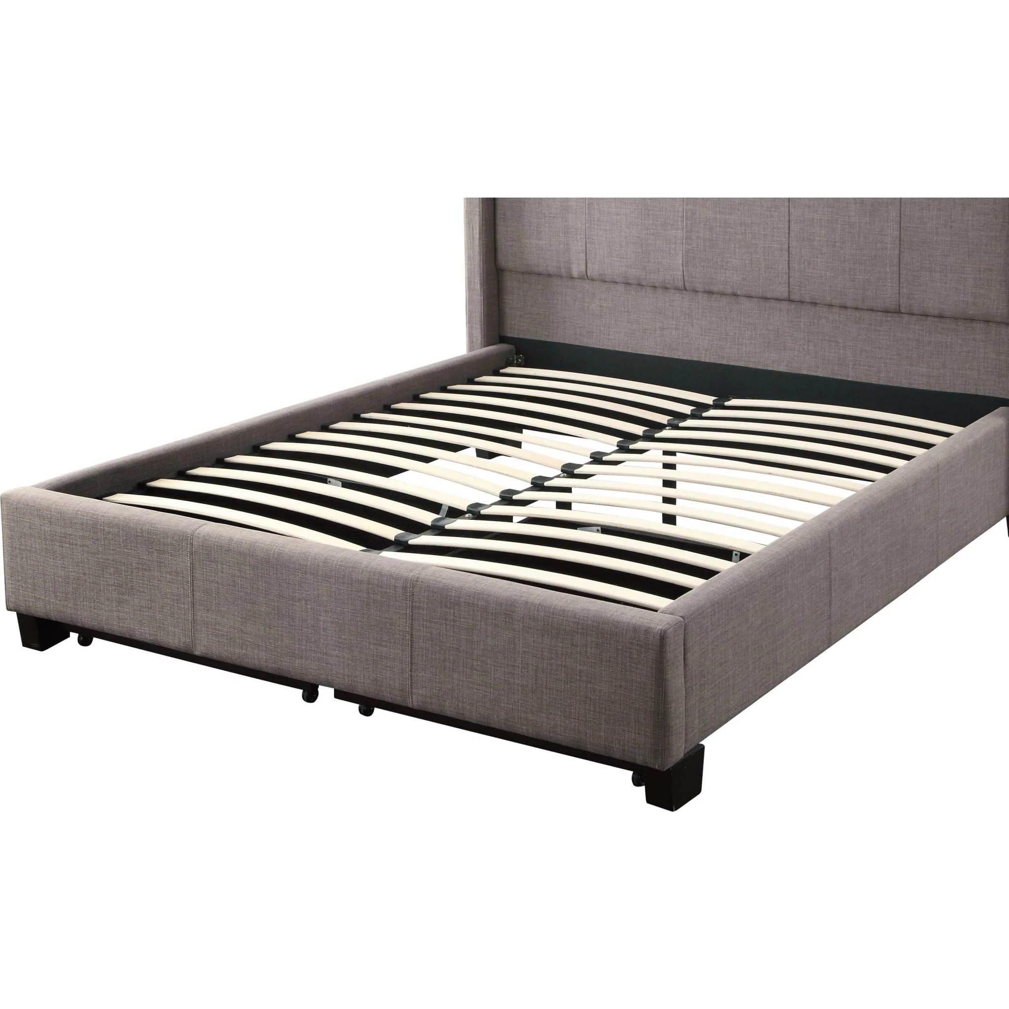 Adona Upholstered Footboard Storage Bed in Dolphin Linen (2026) - Image 6