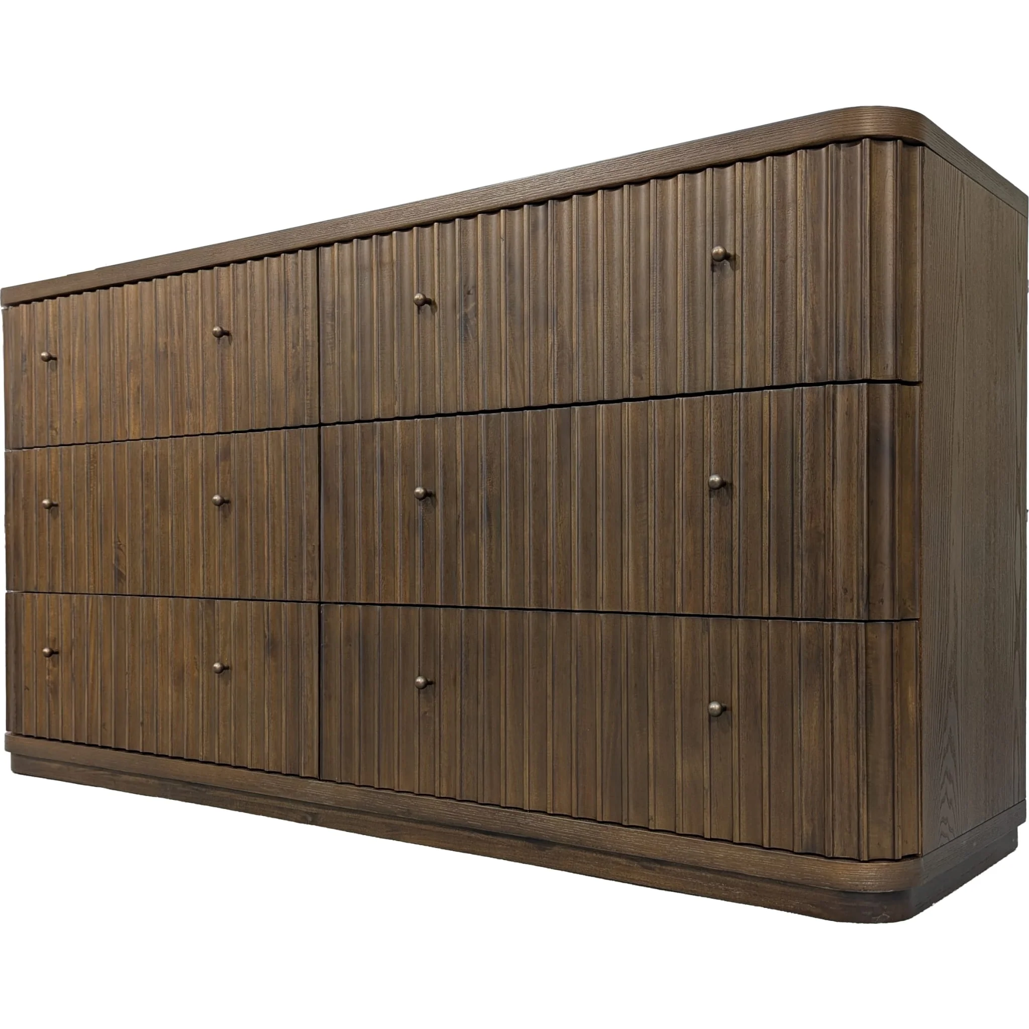 Penny Fluted Dresser - Ch Ms - Image 2