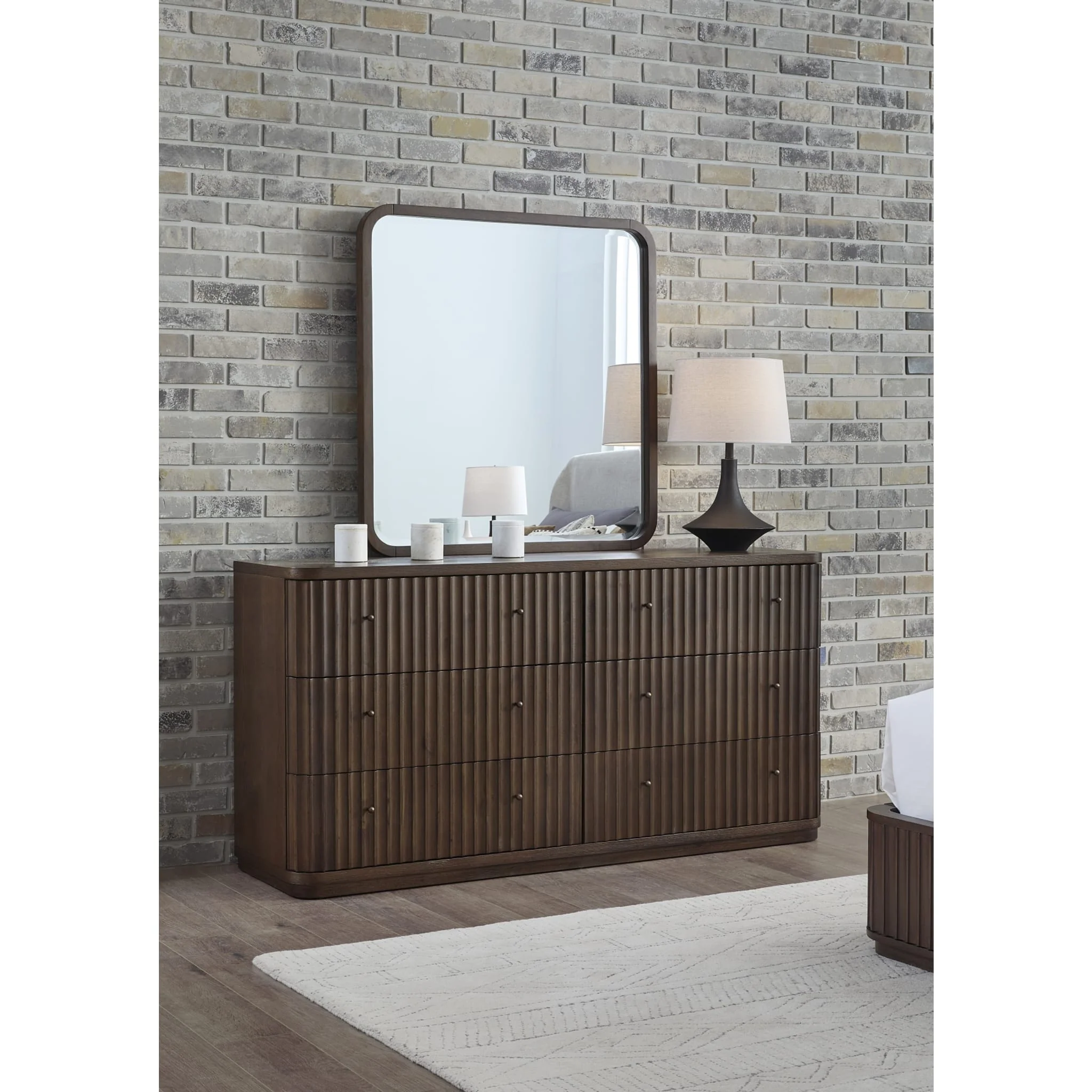 Penny Fluted Drs Mir - Ch Ms - Image 4